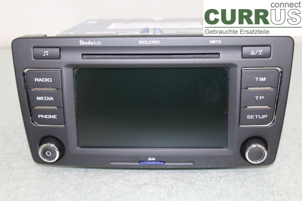 SKODA OCTAVIA    05-13 Radio CD / panel multimedialny 1Z0035156M 1.6I 102HK