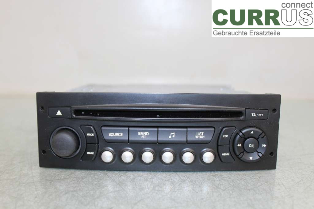 CITROEN C3    10-17 Radio CD /Multimediapanel 16089017XT 1,4 70KW