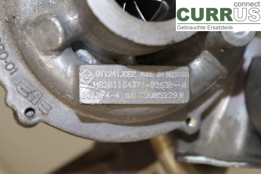 RENAULT KANGOO II  15-21 Turbo charger 144116213R 1.5DCI 75HK