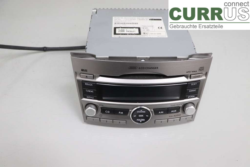 SUBARU LEGACY 10-14 Radio CD / Multimedia panel 86201AJ410 2,0D