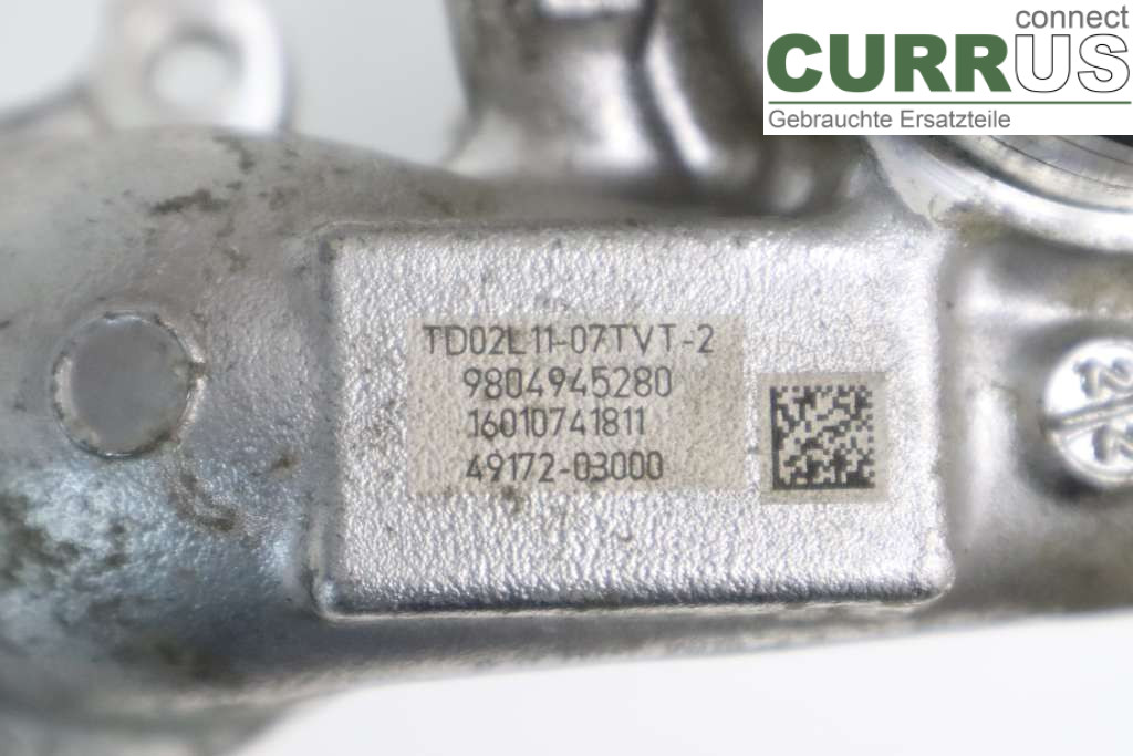 CITROEN BERLINGO  08-18 Turbo charger 1611139180 1,6HDI R4 75HK