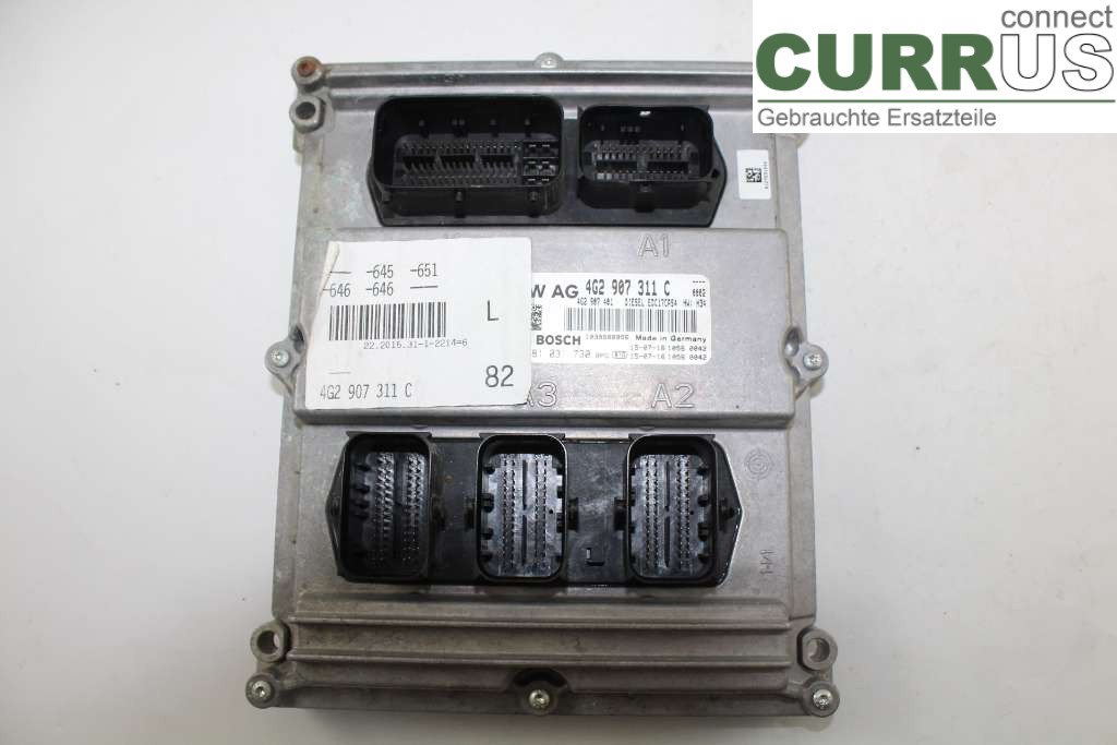 AUDI A6 ALLROAD 4G  12-18 Engine Control Unit Diesel (ECU) 4G2907311C 3.0TDI