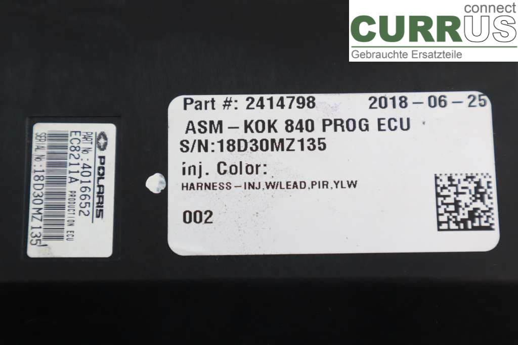 SNÖSKOTER POLARIS Engine Control Unit (ECU) 4016652 850cc 2t