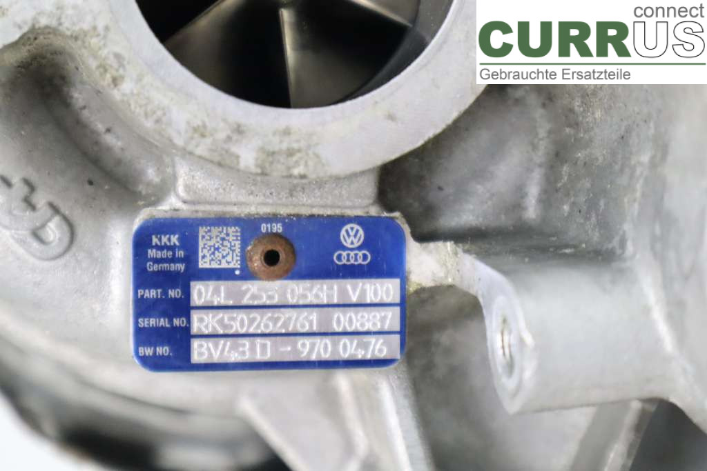 AUDI A4/S4  B9 16-19 Turbo charger 04L253124 2.0TDI 190HK
