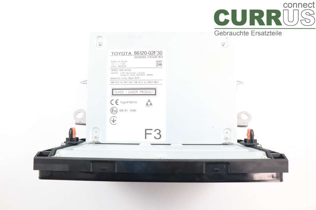 TOYOTA COROLLA 19- Radio CD / multimediepanel  1.8HYBRID 98HK