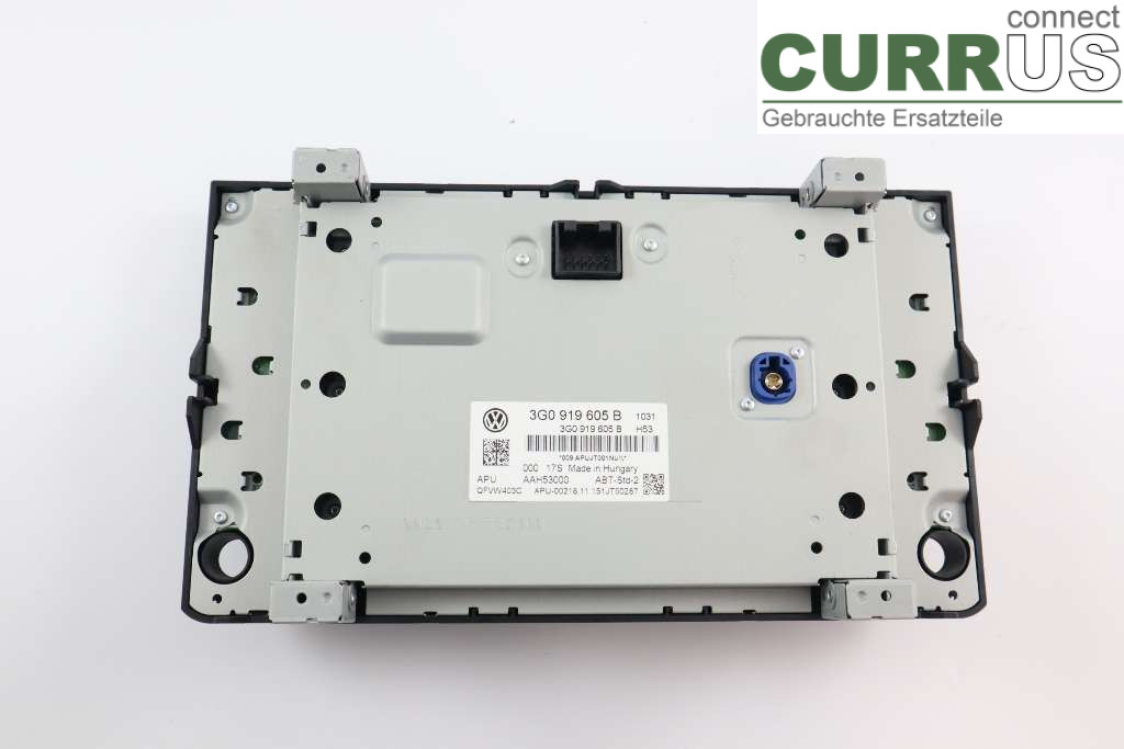 VW PASSAT  15-19 Radio CD / panel multimedialny 3G0919605B 2.0TDI 239HK