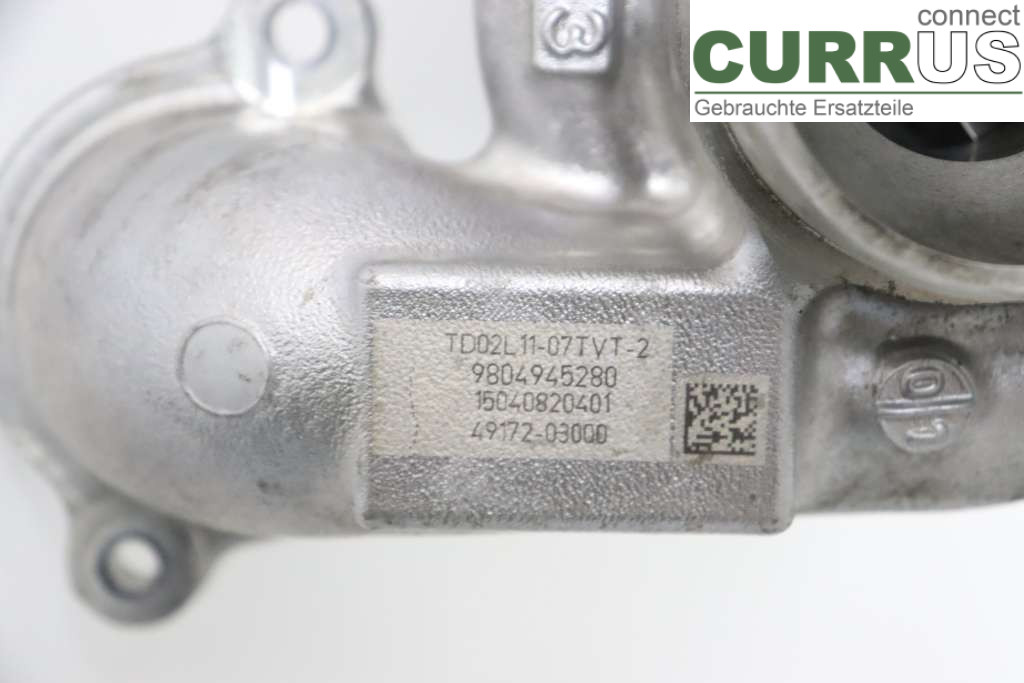 CITROEN BERLINGO  08-18 Turbo charger 1611139180 1.6HDI 99HK