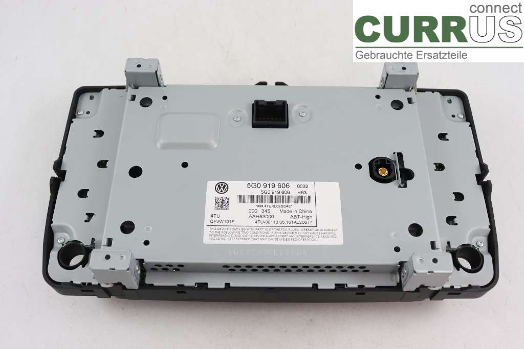 VW TIGUAN 16-24 Radio CD / Multimedia panel 5G0919606 2,0TDI 190HK