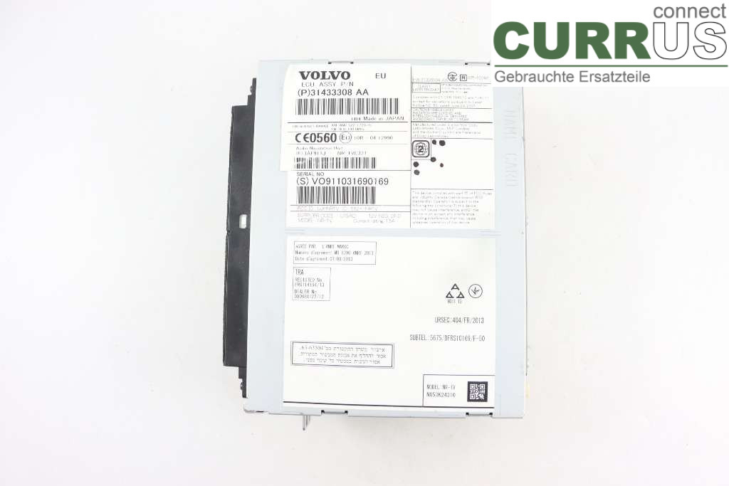 VOLVO XC60  14-17 Radio CD / Multimedia panel 36050656 d4 2,4 133kw