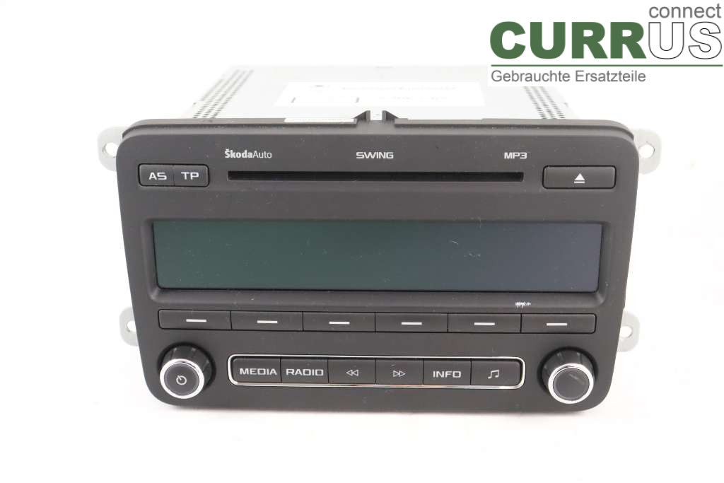 SKODA FABIA         07-14 Radio CD /Multimediapanel 5J0035161D 1.6TDI 90HK