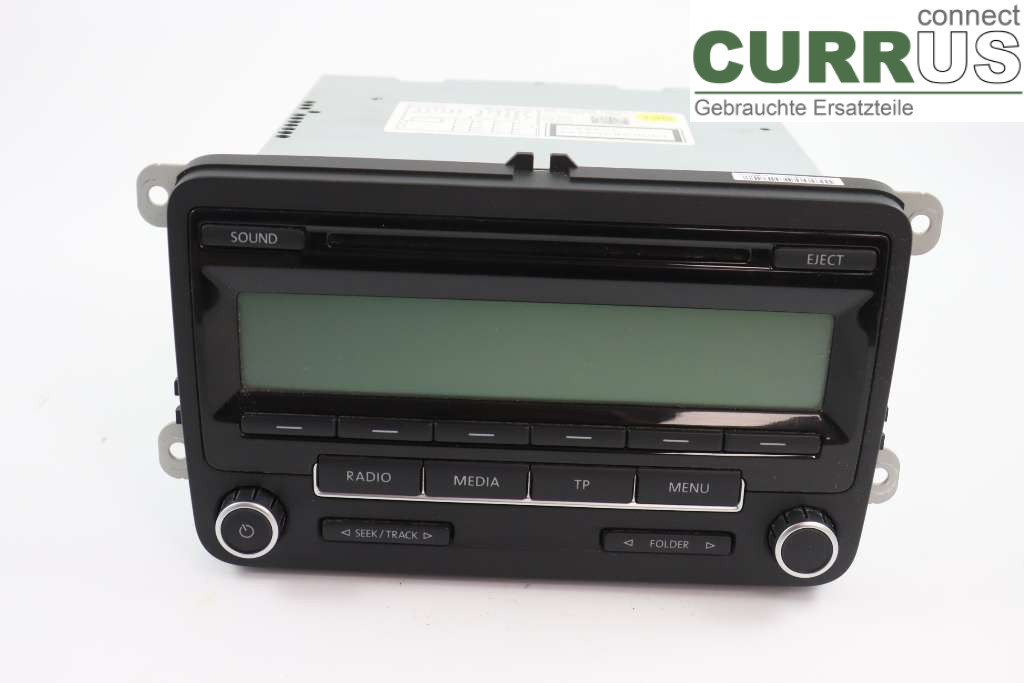 VW CADDY  11-15 Radio CD / panel multimedialny 1K0057187AX 1.6TDI