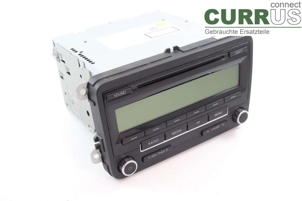 VW CADDY  11-15 Radio CD / panel multimedialny 1K0057187AX 1.6 TDI