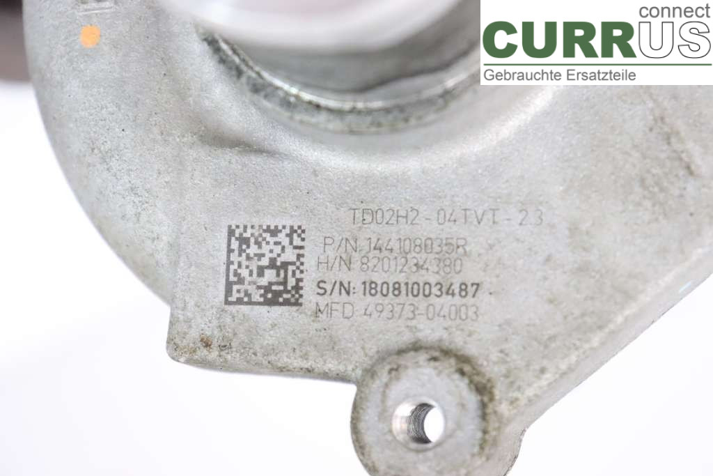 RENAULT CLIO IV   16-19 Turbosprężarka 144108035R 0.9TCE 76HK