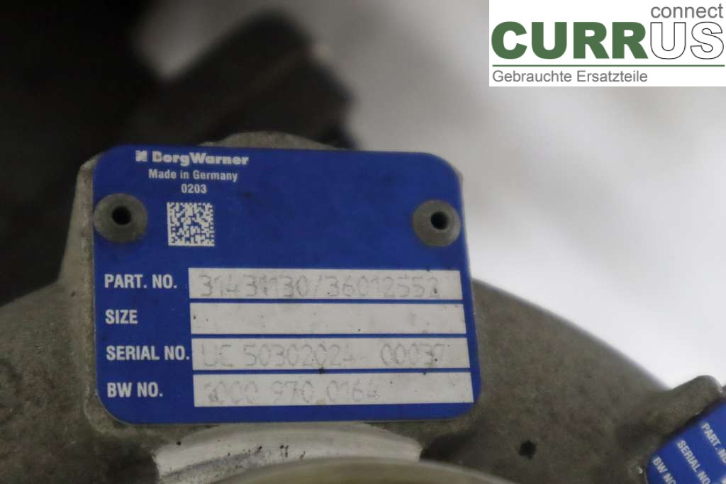 VOLVO S60 CROSS COUNTRY 16-19 Turbo charger 36012552 D4 2,4
