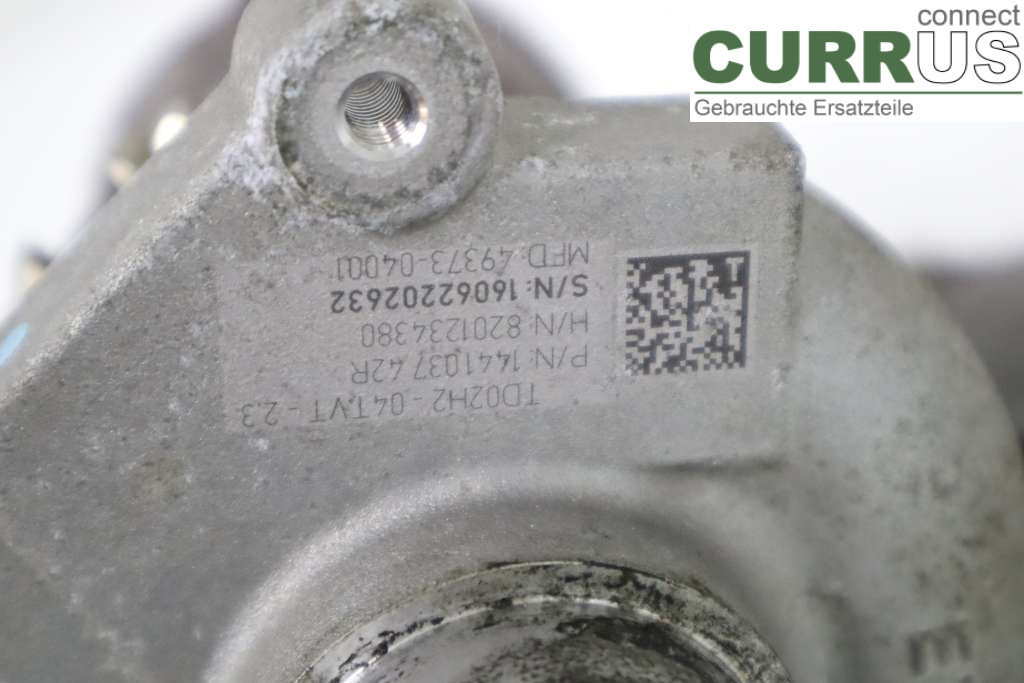 RENAULT CLIO IV   12-16 Turbolader 144108035R 0.9TCE 90HK