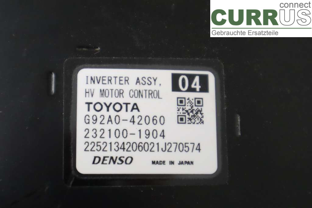 TOYOTA RAV4  19- Converter / inverter - electric G92A0-42070 A25A-FXS