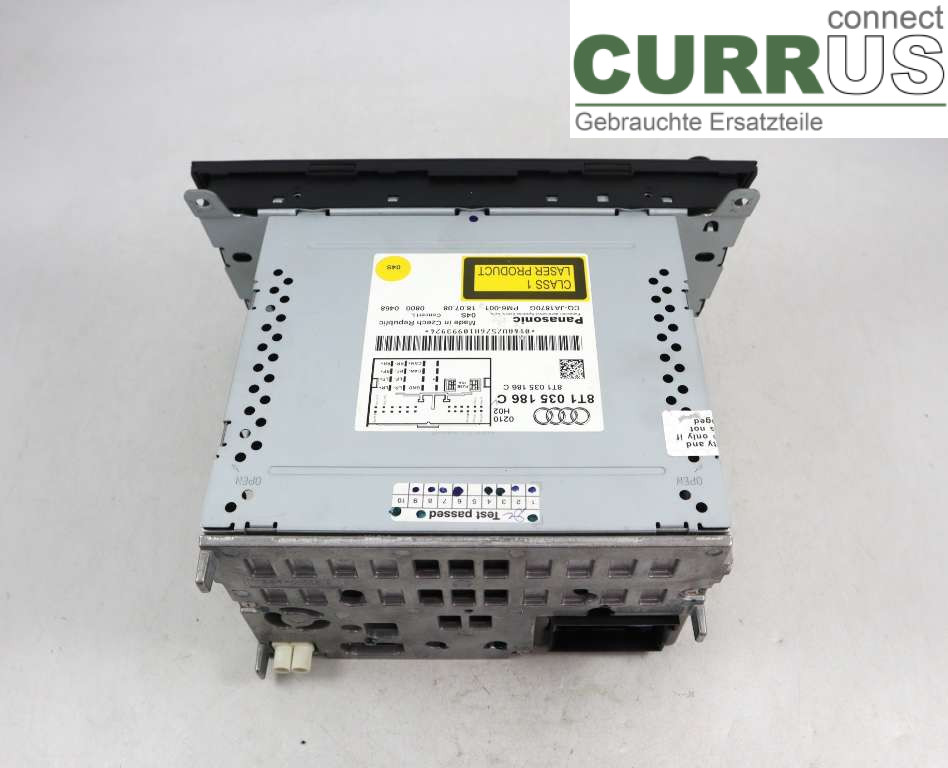 AUDI A4/S4  08-11 Radio CD / Multimedia panel 8T1057186CX 1,8tfsi
