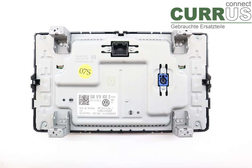 VW TRANSP/CARAVELLE 16- Radio CD / Multimedia panel 5NN919605D CXEC