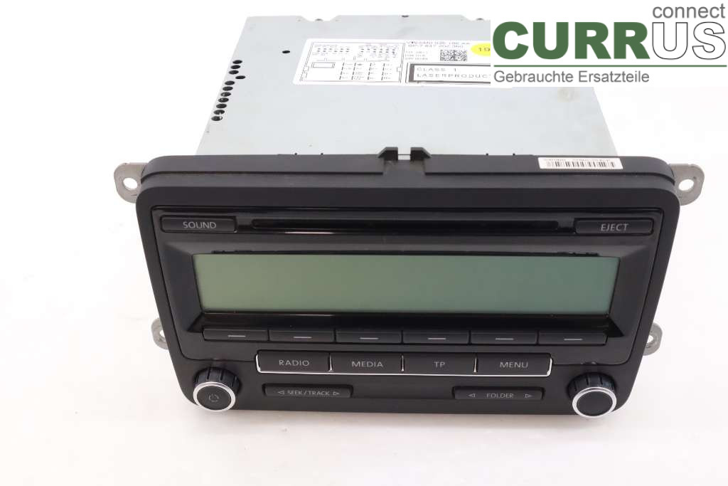 VW TRANSP/CARAVELLE 04-15 Radio CD / Multimedia panel 5M0057187AX 2.0TDI