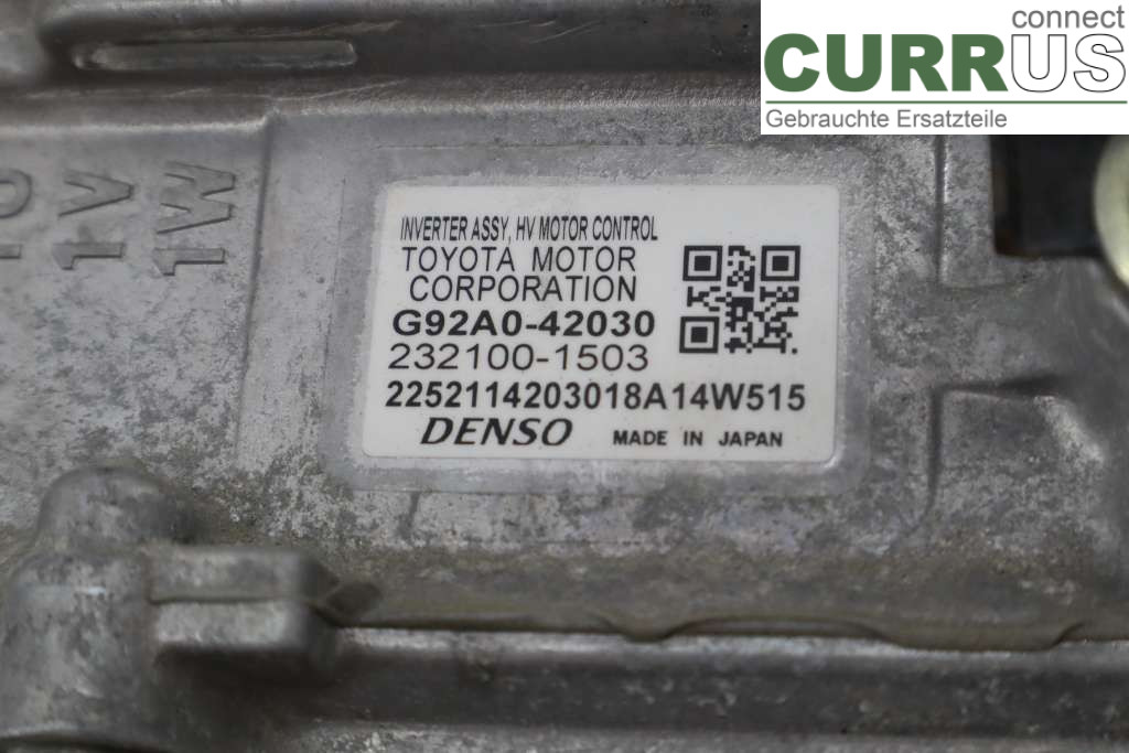 TOYOTA RAV4 13-18 Converter / inverter - electric G92A0-42050 2AR-FXE