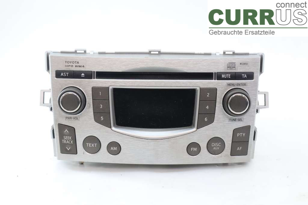 TOYOTA VERSO        09-  Radio-CD-/Multimedia-Panel 86120-0F090 2ZR-FAE