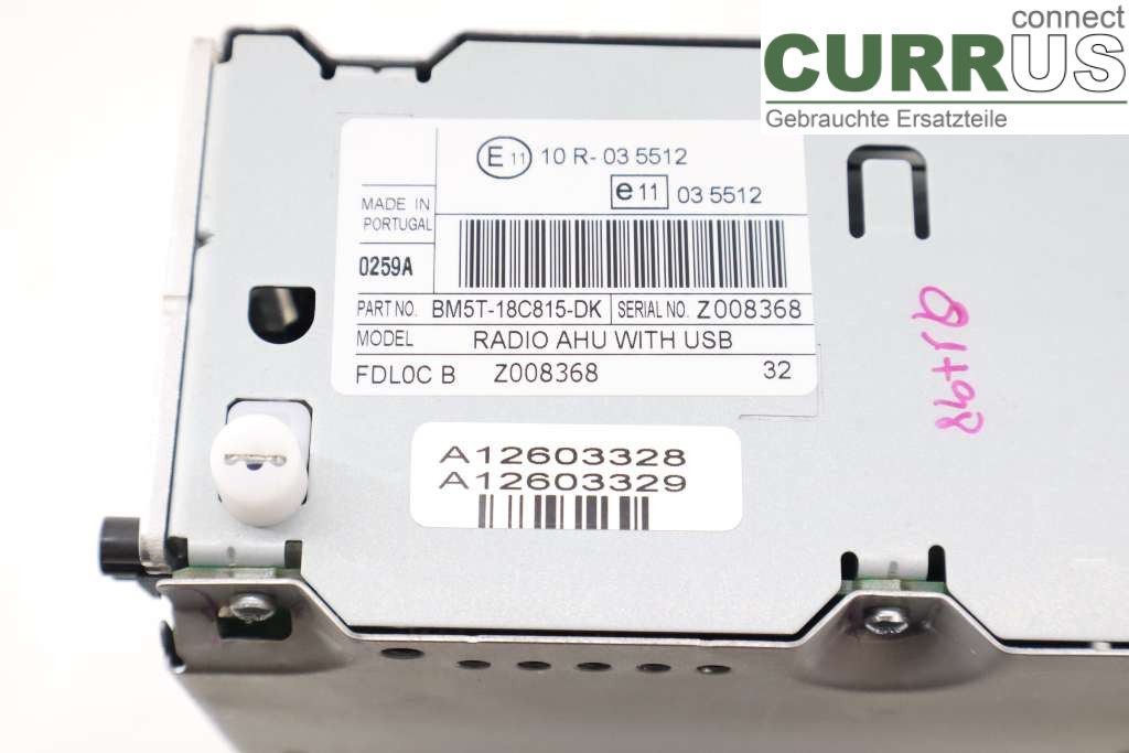 FORD FOCUS  11-14 Radio CD / Multimedia panel 2019793 M2DA