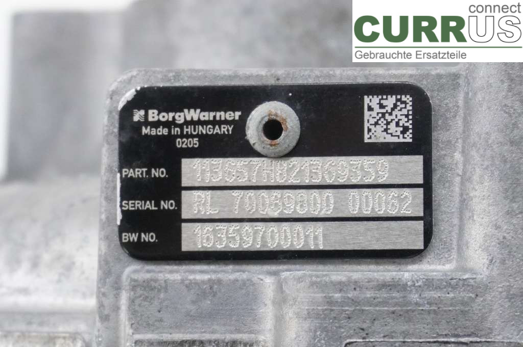 DACIA DUSTER  10-17 Turbo charger 144118807R 1,5DCI R4 109HK