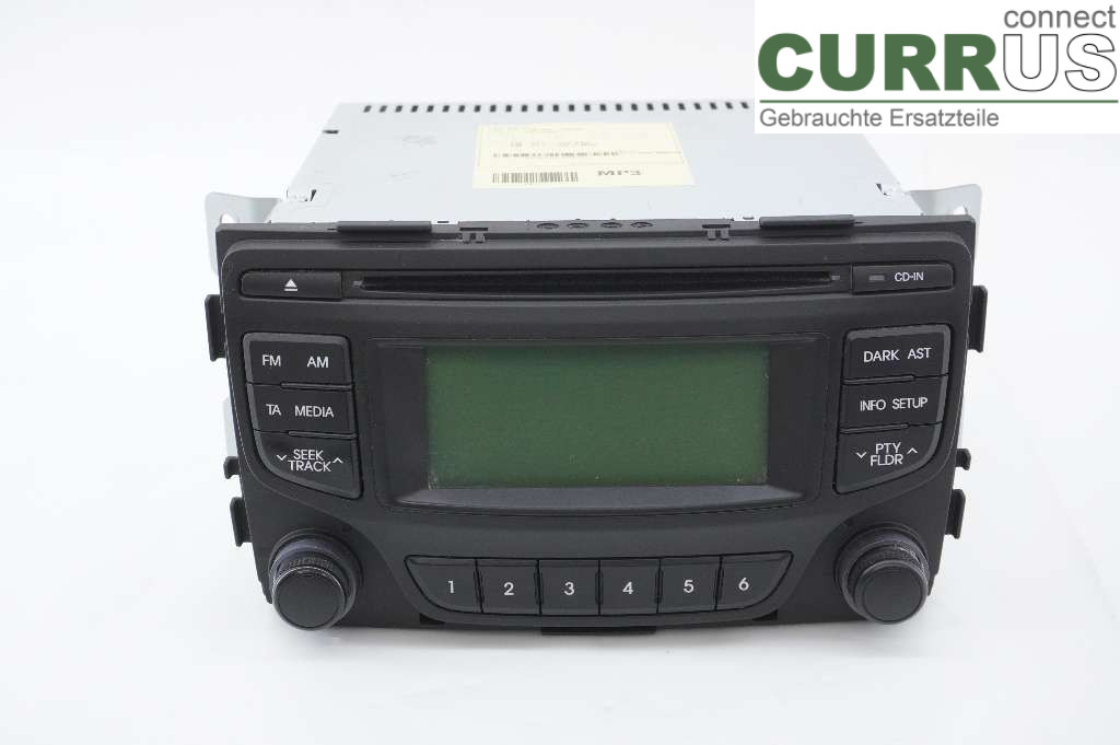 HYUNDAI ix20 Radio CD / Multimedia panel 96160-1K0004X 1.4CRDI 90HK