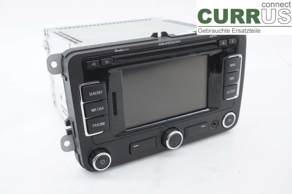 SKODA OCTAVIA    05-13 Radio CD / panel multimedialny 3T0035192F CFHC