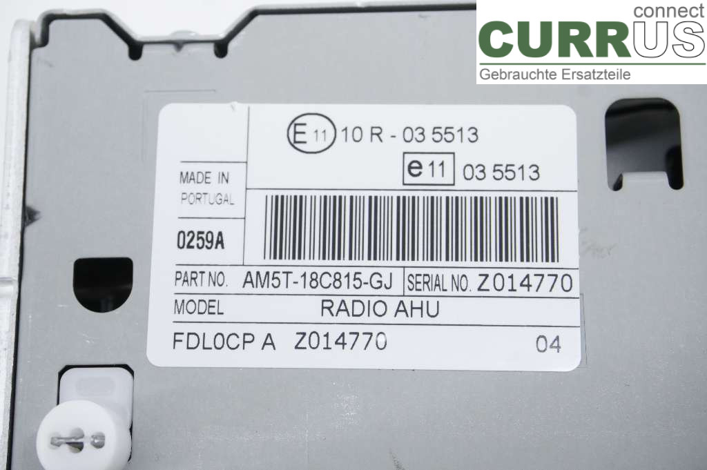 FORD C-MAX II 11-14 Radio CD / Multimedia panel 2277323 T1DB