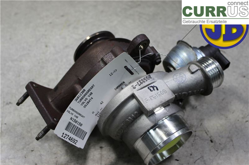 VOLVO V40  12-19 Turbo charger 36012381 D5204T4