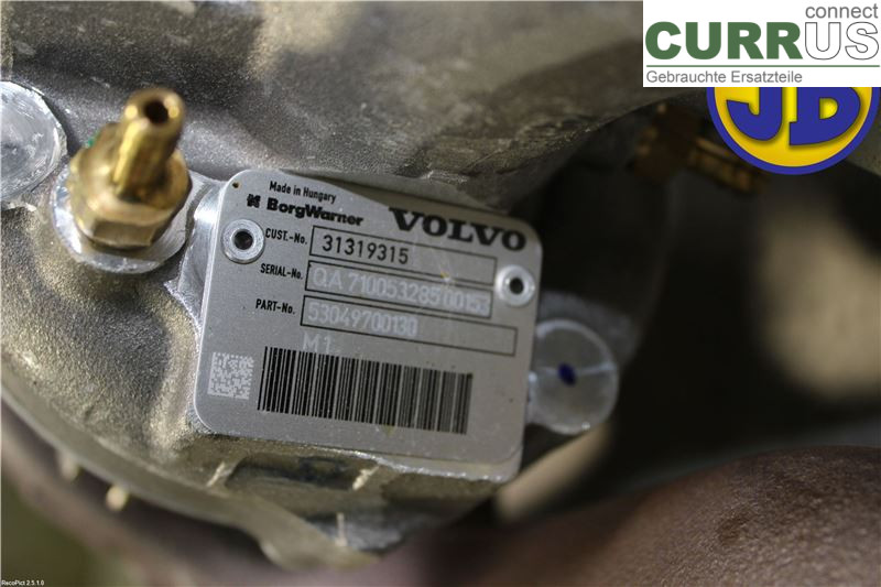 VOLVO V60  14-18 Turbo charger 36050044 B5254T12