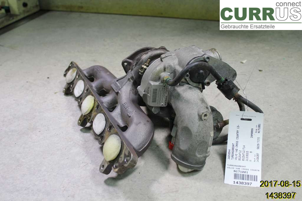 VOLVO V40  CROSS COUNTRY 13-19 Turbo charger 36050044 B5254T12