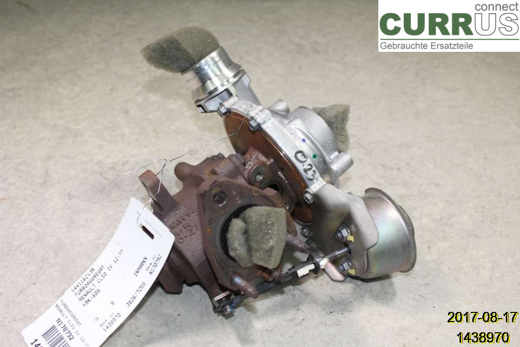 RENAULT CLIO IV   12-16 Turbolader 144116137R K9K-608