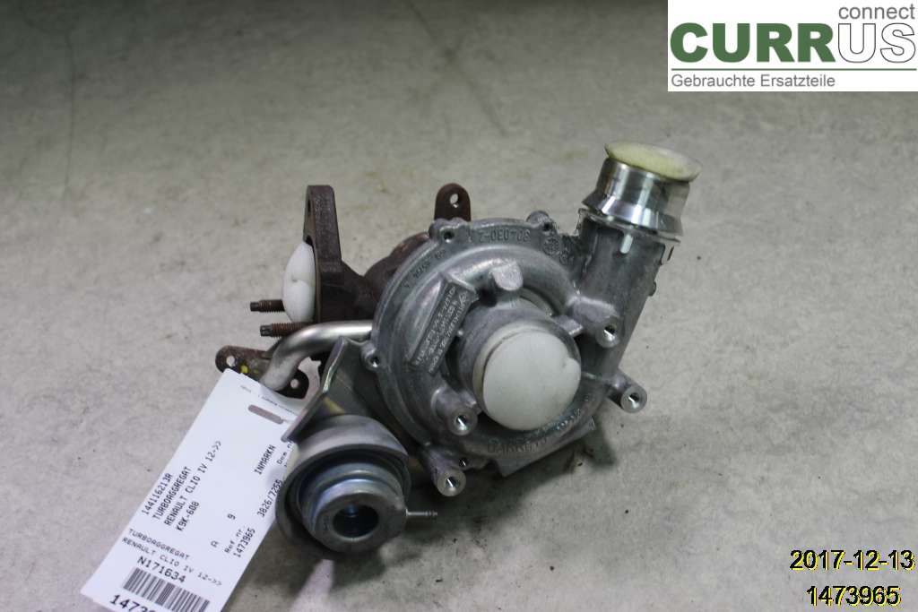 RENAULT CLIO IV   12-16 Turbolader 144116137R K9K-608