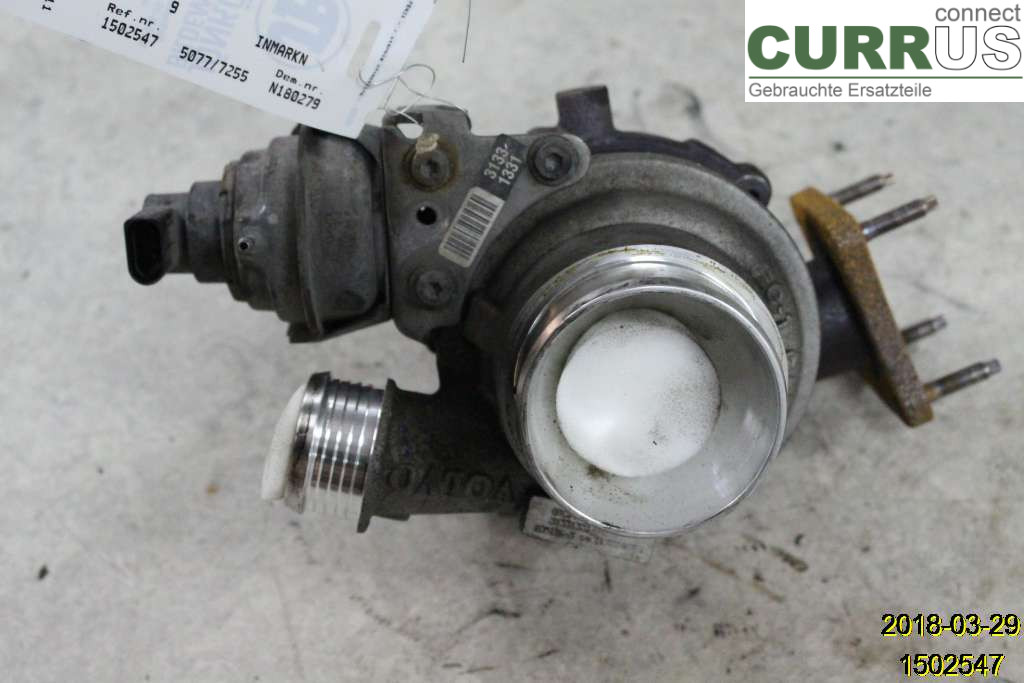 VOLVO V60  11-13 Turbo charger 36012380 D5204T3