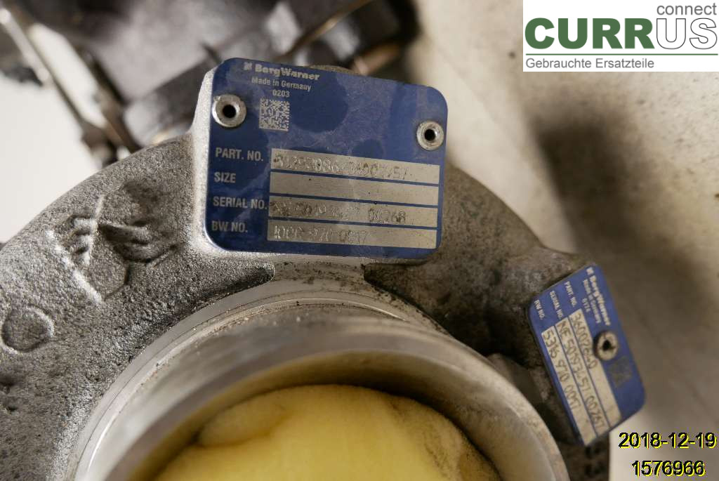 VOLVO XC60  09-13 Turbolader 36012552 D5244T15
