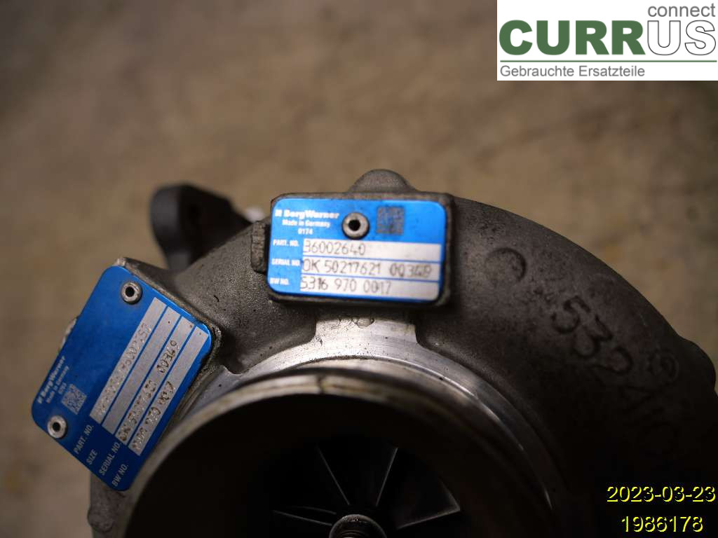 VOLVO XC60  09-13 Turbolader 36050242 D5244T15