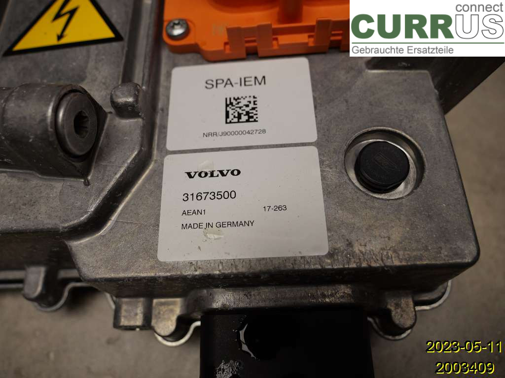 VOLVO XC90/RECHARGE  16- Power distribution controller 36011726 B4204T28
