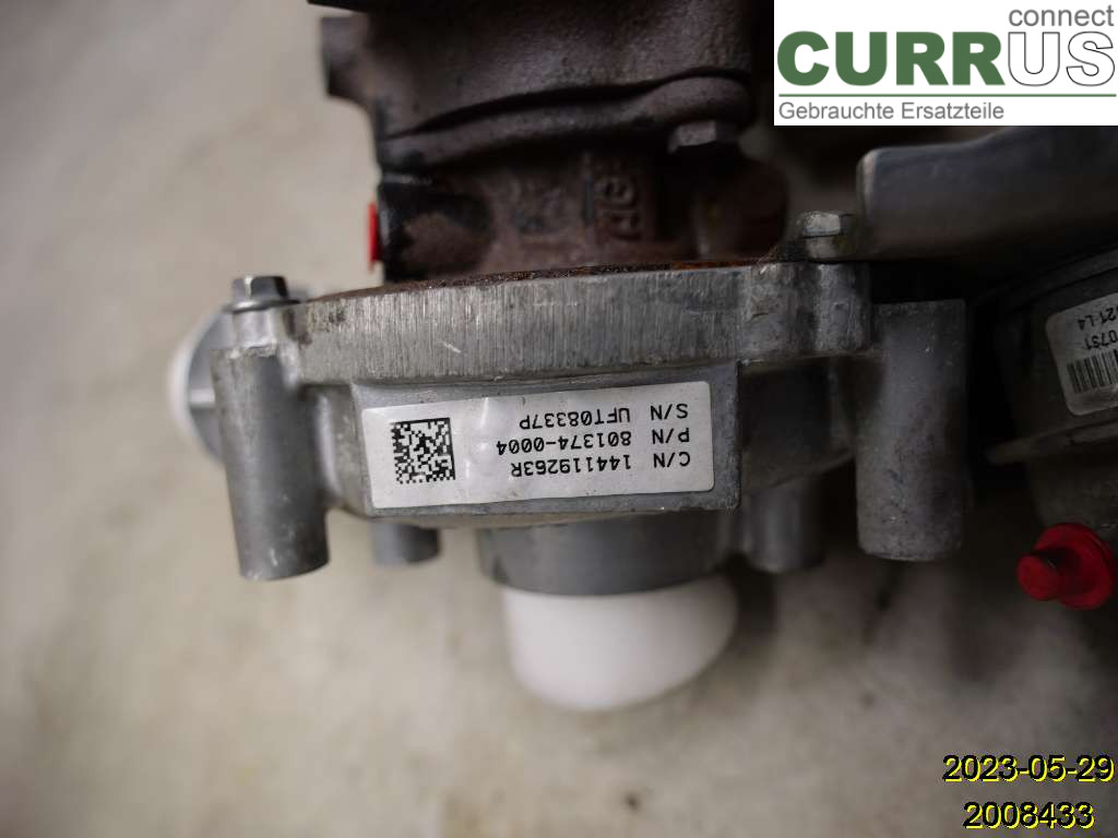 RENAULT KANGOO II  15-21 Turbo charger 144116137R 