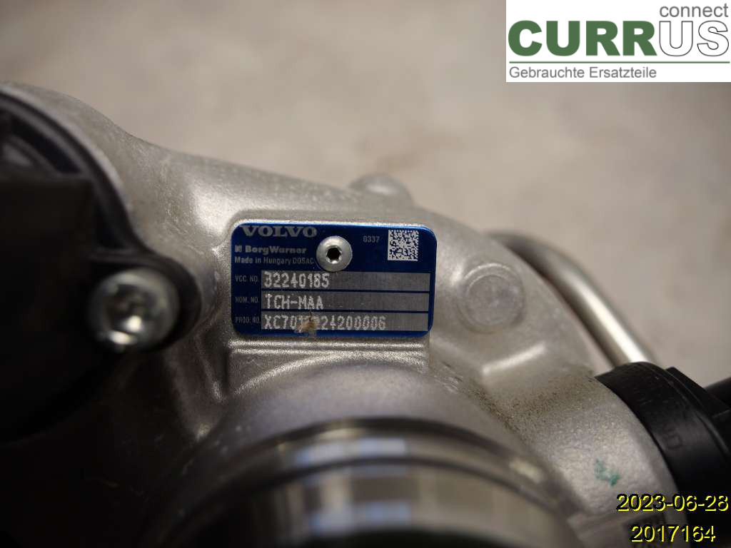 VOLVO XC40/RECHARGE 18- Turbolader 36012989 B420T4