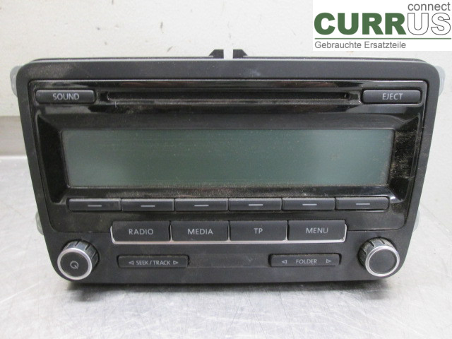VW PASSAT      05-10 Radio CD / panel multimedialny 1K0057187AX 2,0TDI CBBB
