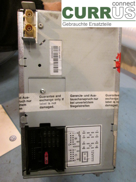 VW GOLF V      04-09 Radio CD /Multimediapanel 1K0057186PX 1.6