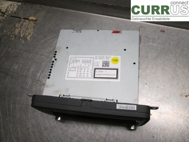VW CADDY  11-15 Radio CD / panel multimedialny 1K0057187NX 1,6 CAYD