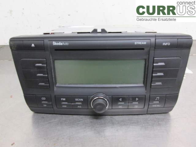 SKODA OCTAVIA    05-13 Radio CD / panel multimedialny AAO600002AX 1,6MPI BSE