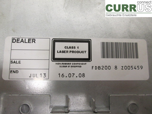 FORD FIESTA     09-12 Radio-CD-/Multimedia-Panel 1846847 SNJA 1.25
