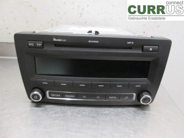 SKODA OCTAVIA    05-13 Radio CD / Multimedia panel 1Z0035161M 1,8 TSI CDAA