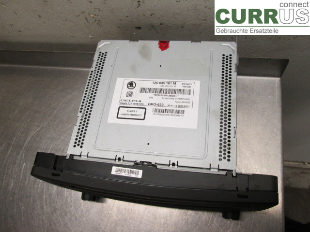 SKODA OCTAVIA    05-13 Radio CD / Multimedia panel 1Z0035161M 1,8 TSI CDAA