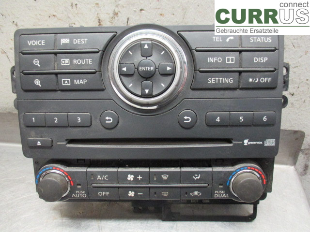 NISSAN NAVARA    05- Radio CD / panel multimedialny 283955X00D YD25DDTI