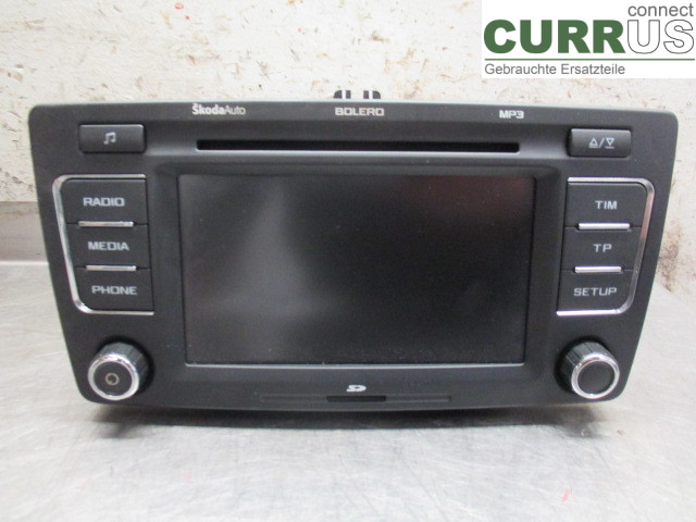 SKODA OCTAVIA    05-13 Radio CD / panel multimedialny 1Z0035156F 1,8 CDAA
